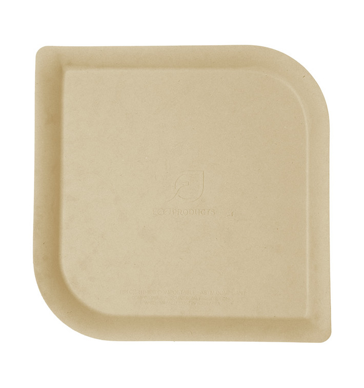 Assiette Bagasse et Bambou Naturel 23,8 cm (400 Utés) Assiette Bagasse et Bambou Naturel 23,8 cm (400 Utés)