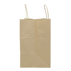 Sac en papier Kraft Hawanna avec Anses 100g/m² 32x20x32cm (200 Utés)