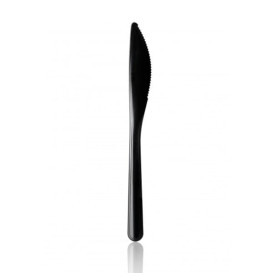Couteau Plastique Premium Noir 185mm 