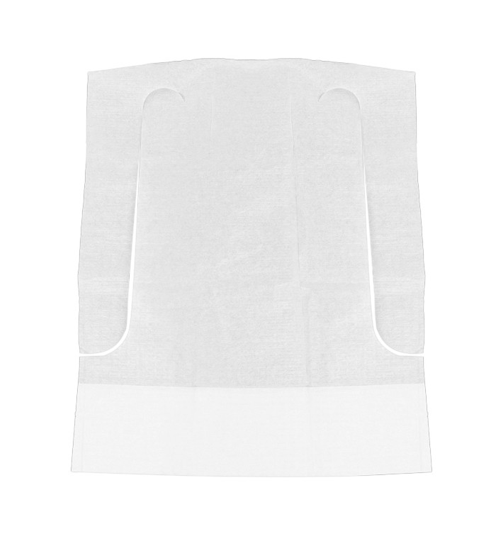 Bavoir Enfant avec poche Blanc 33x28cm (1000 Utés) Bavoir Enfant avec poche Blanc 33x28cm (1000 Utés)