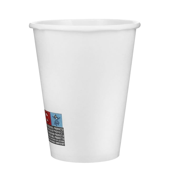 Gobelet Blanc en Matière Carton 12 Oz 