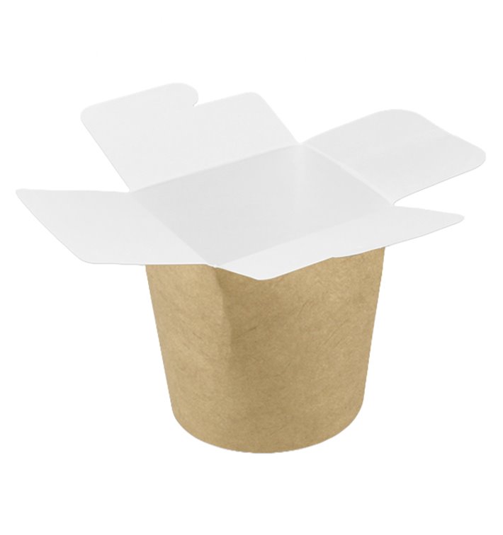 Pot à pâtes 100% ECO Effet Kraft 16Oz/480ml (500 Utés)