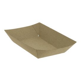 Barquette Carton Kraft-Kraft 11,0x7,0x3,5cm 300ml (25 Utés)
