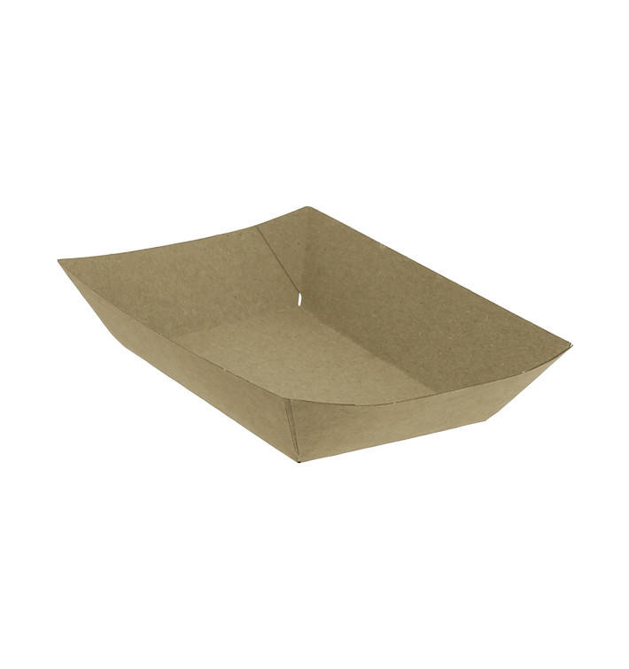 Barquette Carton Kraft-Kraft 11,0x7,0x3,5cm 300ml (1000 Utés) Barquette Carton Kraft-Kraft 11,0x7,0x3,5cm 300ml (1000 Utés)
