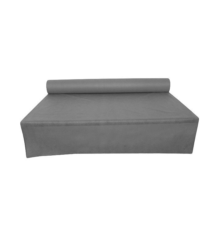 Nappe Rouleau PP Non Tissé Gris 1,2x50m 50g (6 Utés) Nappe Rouleau PP Non Tissé Gris 1,2x50m 50g (6 Utés)