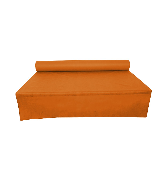 Nappe Rouleau PP Non Tissé Orange 1,2x50m 50g (6 Utés) Nappe Rouleau PP Non Tissé Orange 1,2x50m 50g (6 Utés)