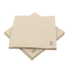 Serviette Papier Molletonnée 40x40cm Eco (50 Unités)
