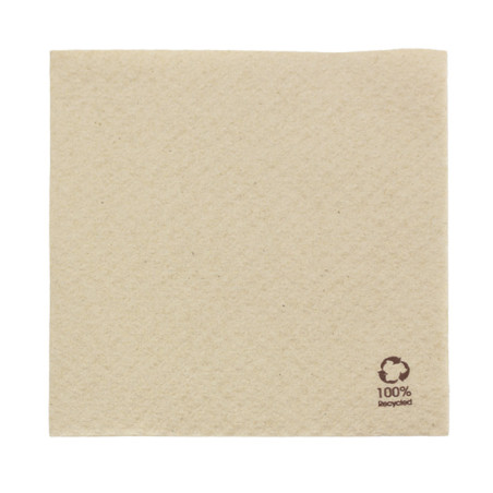 Serviette Papier Gaufré Écologique 30x30cm 1 Epaisseur (100 Utés)