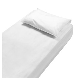 Kit Housse Matelas + Oreiller en Non tissé SMS 130x230cm (100 Utés)