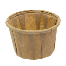 Pot Papier Kraft Plissé de 30ml (250 Unités)