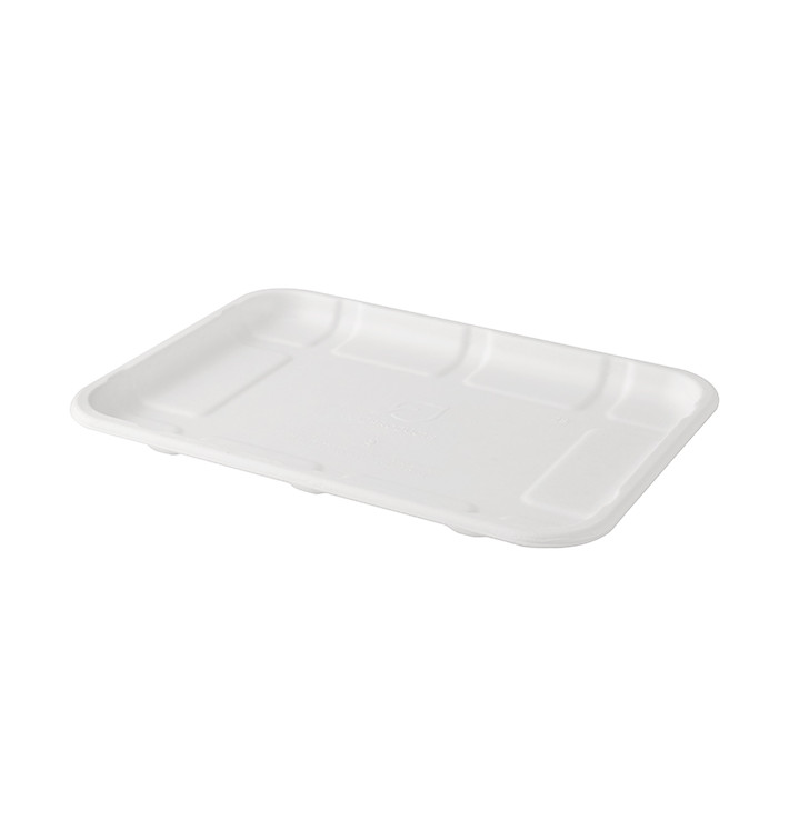Plateau à Canne à Sucre 21,6x15,3x1,5cm (400 Unités) Plateau à Canne à Sucre 21,6x15,3x1,5cm (400 Unités)