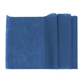 Chemin de Table PP Non Tissé 40x100cm Bleu 50g (500 Utés)