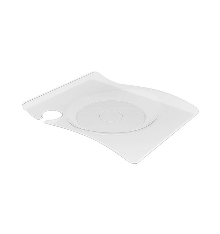 Assiette Plastique "Forma" Avec Support Transp. 22x18 cm (12 Utés) Assiette Plastique "Forma" Avec Support Transp. 22x18 cm (12 Utés)