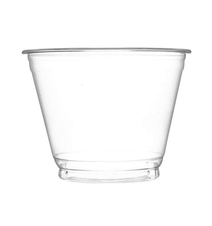 Coupe Plastique PET Cristal 270ml Ø9,3cm (50 Unités) Coupe Plastique PET Cristal 270ml Ø9,3cm (50 Unités)