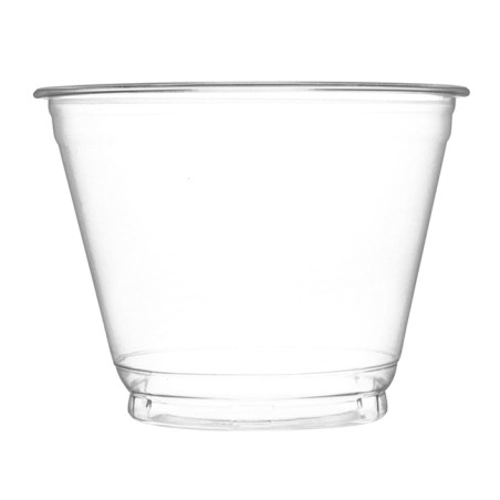 Coupe Plastique PET Cristal 270ml Ø9,3cm (50 Utés)