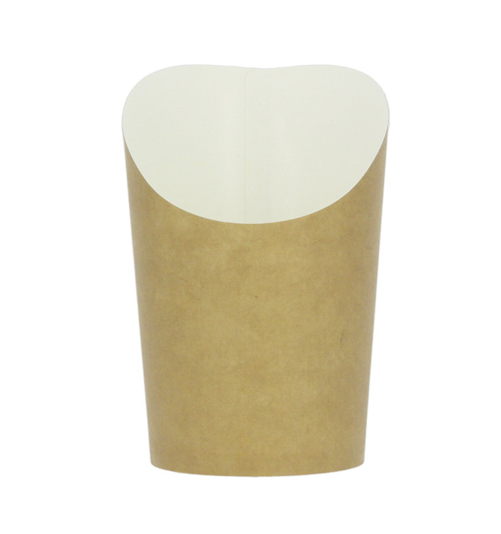 Gobelet Carton Kraft pour Frites et Wraps Ø7,8x10,8cm (1.320 Utés) Gobelet Carton Kraft pour Frites et Wraps Ø7,8x10,8cm (1.320 Utés)