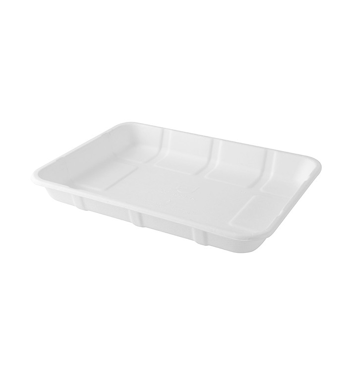 Plateau à Canne à Sucre 24,2x18,3cm (300 Unités) Plateau à Canne à Sucre 24,2x18,3cm (300 Unités)