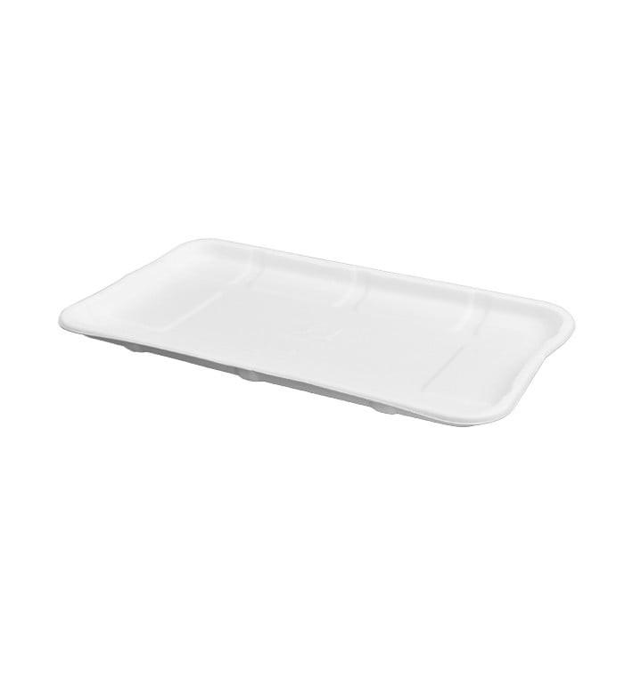 Plateau à Canne à Sucre 28x15,3cm (50 Unités) Plateau à Canne à Sucre 28x15,3cm (50 Unités)