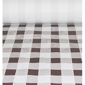 Nappe en papier en Rouleau Carré Marron 1x100m 40g (1 Unité)