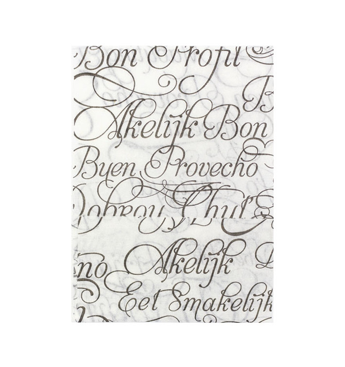 Serviette Papier SNACK "Bon Appetit" 17x17cm (6000 Utés) Serviette Papier SNACK "Bon Appetit" 17x17cm (6000 Utés)