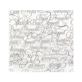 Serviette Papier SNACK "Bon Appetit" 17x17cm (200 Utés)