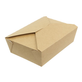 Caixa TakeAway Kraft 19,7x14x6,5cm 1800ml (200 Utés)