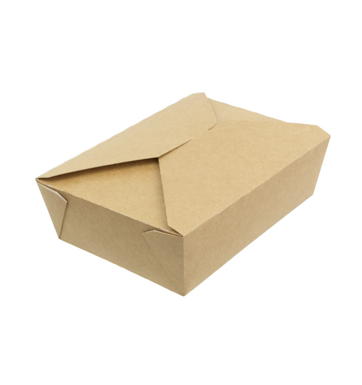 Caixa TakeAway Kraft 19,7x14x6,5cm 1800ml (200 Utés) Caixa TakeAway Kraft 19,7x14x6,5cm 1800ml (200 Utés)