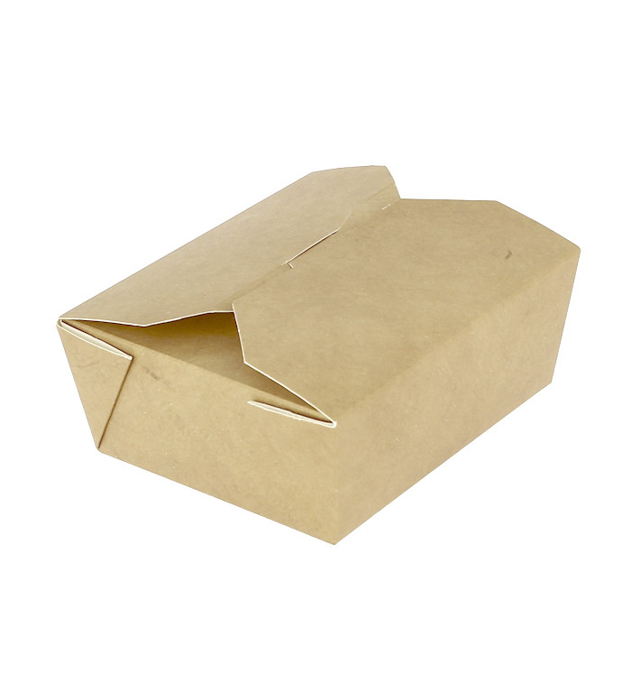 Caixa TakeAway Kraft 10,7x8,65x4,5cm 400ml (50 Utés) Caixa TakeAway Kraft 10,7x8,65x4,5cm 400ml (50 Utés)