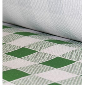 Nappe en papier en Rouleau Carré vert 1x100m 40g (1 Unité)