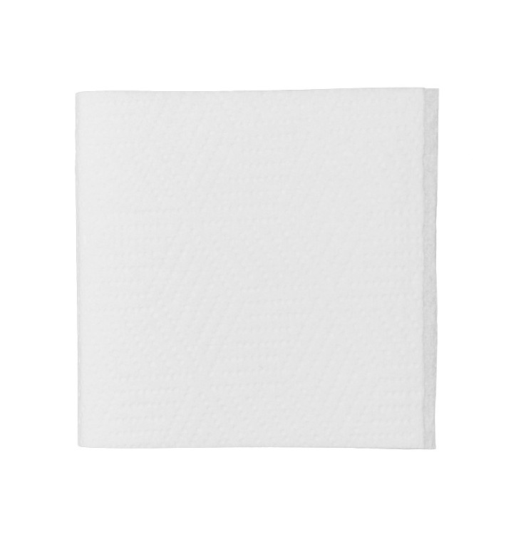 Serviette en Papier Tissu 2E en V Blanc 11x21cm (150 Utés) Serviette en Papier Tissu 2E en V Blanc 11x21cm (150 Utés)