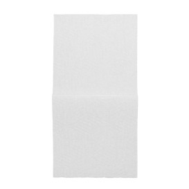Serviette en Papier Tissu 2E en V Blanc 11x21cm (150 Utés)