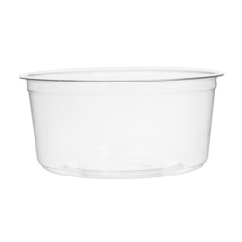 Récipient Compostable PLA Transparent 355ml (500 Utés)