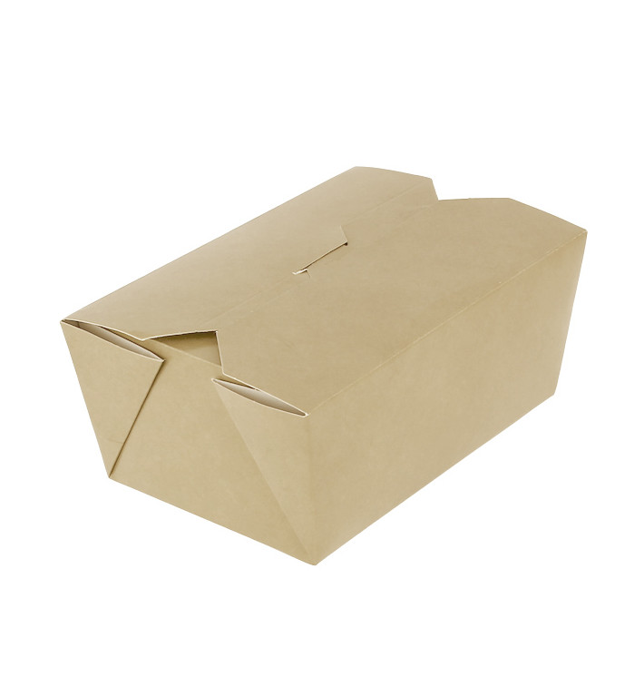Boîte Américaine Kraft 13x8,5x6cm 700ml (360 Utés) Boîte Américaine Kraft 13x8,5x6cm 700ml (360 Utés)