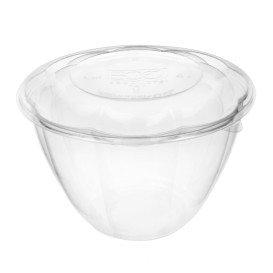 Saladier avec couvercle PLA 1420ml (150 Utés)