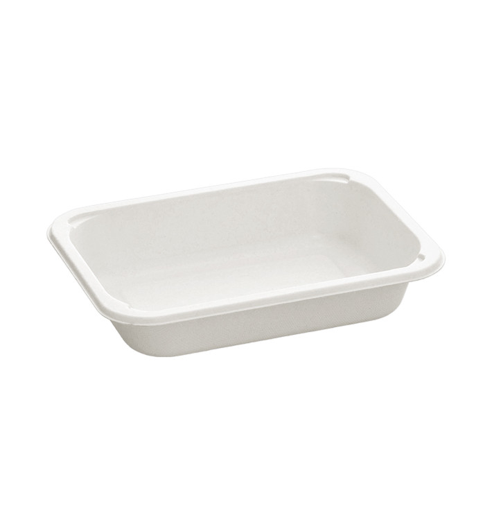 Emballage Canne à Sucre PLA 580ml 18,7x13,6x3,6cm (75 Utés) Emballage Canne à Sucre PLA 580ml 18,7x13,6x3,6cm (75 Utés)