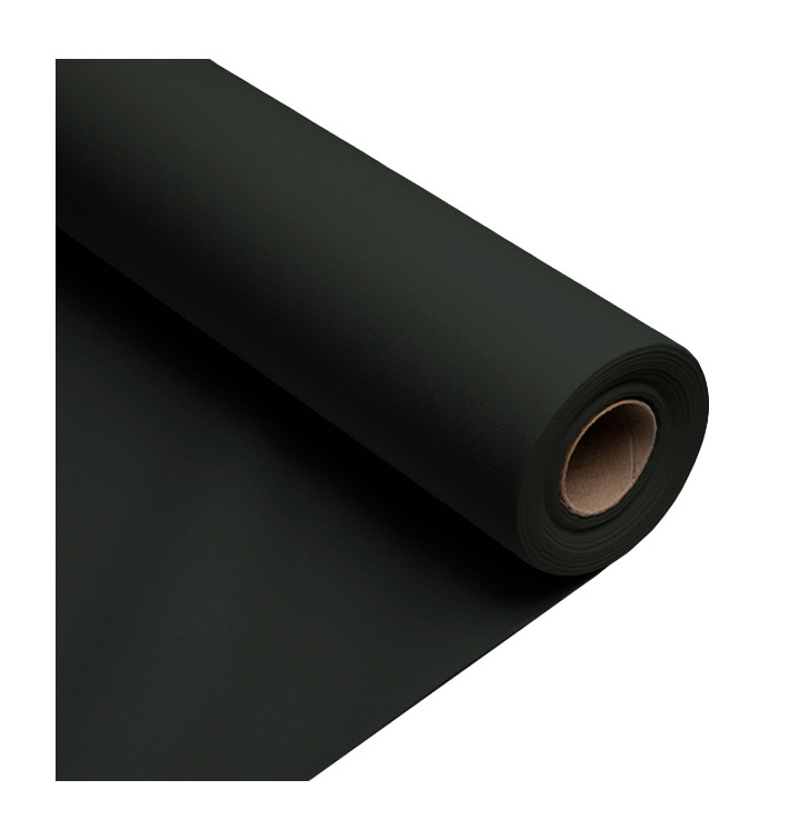 Nappe Airlaid Noir 1,2x25m (6 Utés) Nappe Airlaid Noir 1,2x25m (6 Utés)