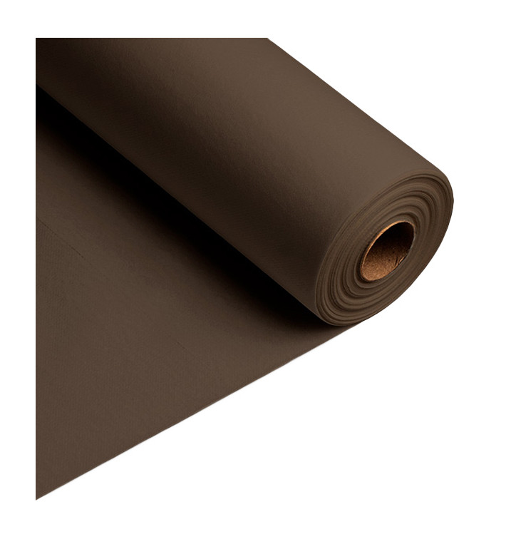 Chemin de Table Airlaid Marron Prédécoupé 0,4x48m (1 Uté) Chemin de Table Airlaid Marron Prédécoupé 0,4x48m (1 Uté)