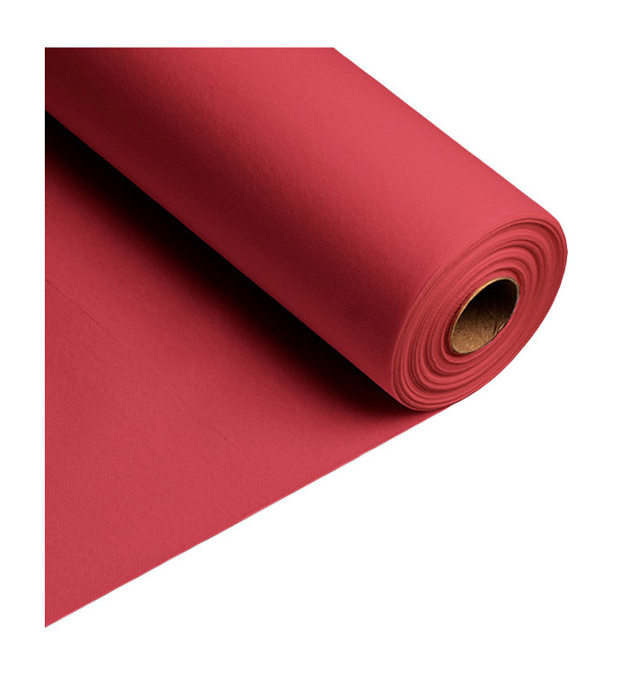 Chemin de Table Airlaid Rouge 0,4x48m Prédécoupé 30cm (6 Utés) Chemin de Table Airlaid Rouge 0,4x48m Prédécoupé 30cm (6 Utés)
