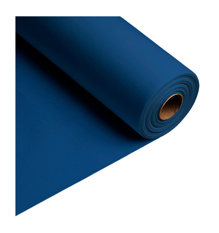 Chemin de Table Airlaid Bleu Prédécoupé 0,4x48m (6 Utés) Chemin de Table Airlaid Bleu Prédécoupé 0,4x48m (6 Utés)
