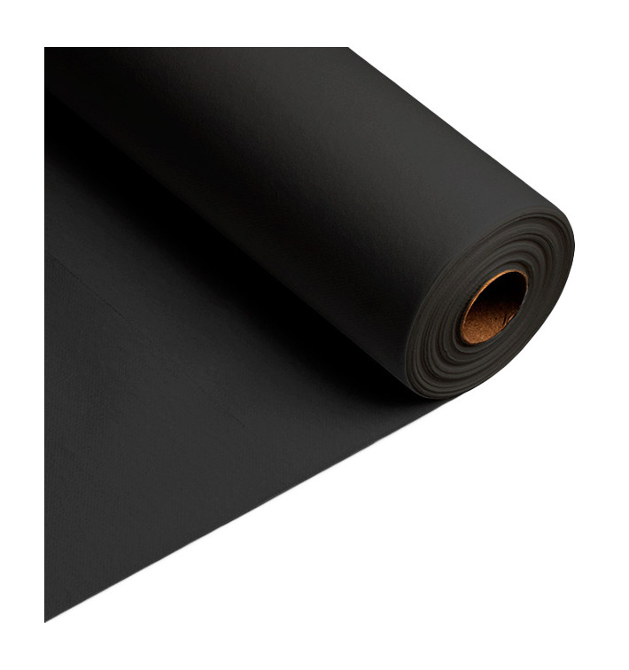 Chemin de Table Airlaid Noir Prédécoupé 0,4x48m (1 Uté) Chemin de Table Airlaid Noir Prédécoupé 0,4x48m (1 Uté)