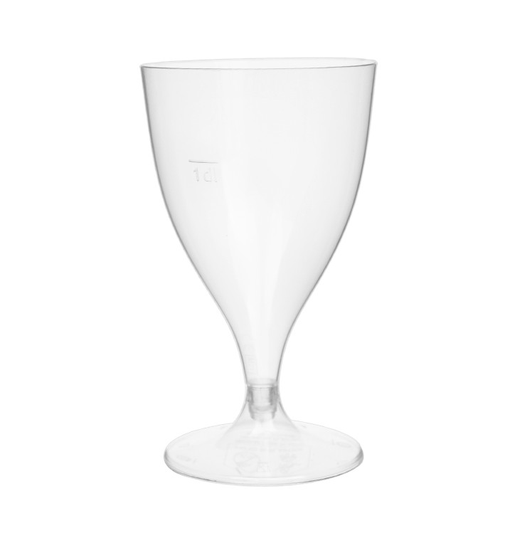 Flûte PLA Biodégradable Transparent 200ml (400 Utés) Flûte PLA Biodégradable Transparent 200ml (400 Utés)