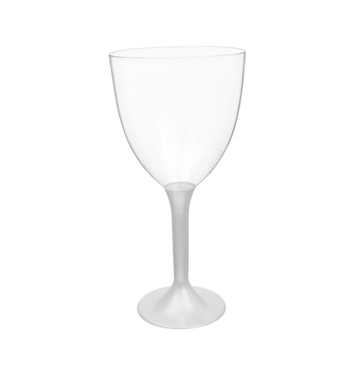 Verre en Plastique Vin Blanc Perlé 300ml 2P (200 Utés)