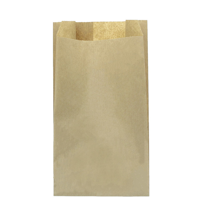 Sac Papier Kraft 25+8x42cm (100 Utés) Sac Papier Kraft 25+8x42cm (100 Utés)