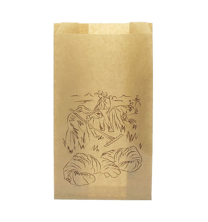 Sac Papier Kraft "Siega" 14+7x24cm (1.000 Utés) Sac Papier Kraft "Siega" 14+7x24cm (1.000 Utés)