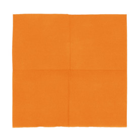 Serviette en Papier Micro Point 20x20cm Orange (3.240 Utés)