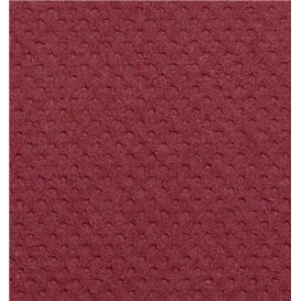 Serviette en Papier Micro Point 20x20cm Bordeaux (2.400 Utés)