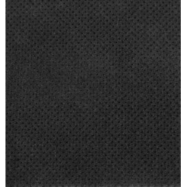Serviette en Papier Micro Point 20x20cm Noir (100 Utés)