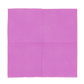 Serviette en Papier Micro Point 20x20cm Violet (100 Utés)