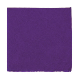 Serviette en Papier Micro Point 20x20cm Violet (100 Utés)