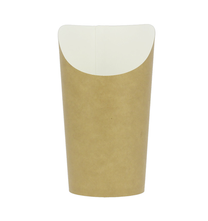 Gobelet Carton Kraft pour Frites et Wraps Ø8,1x14cm (1.320 Utés)